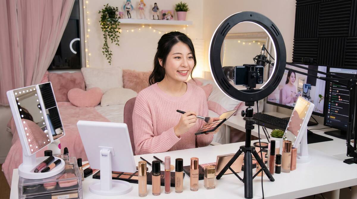 糖心vlog美妆视频教程