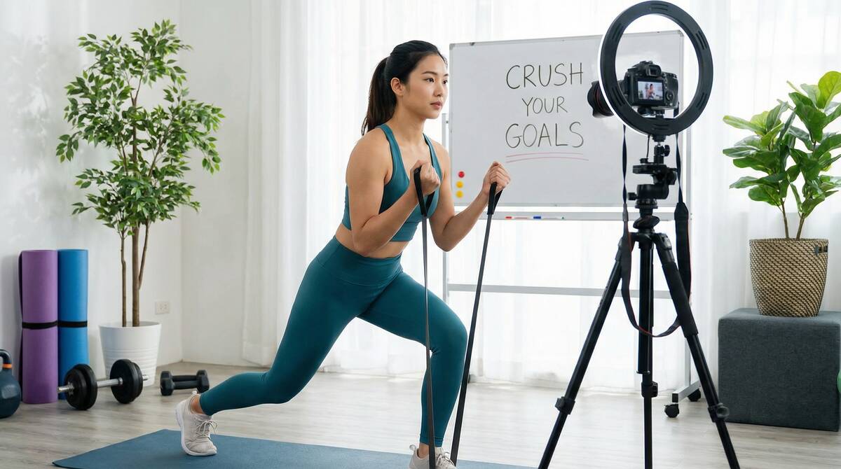 糖心vlog健身视频